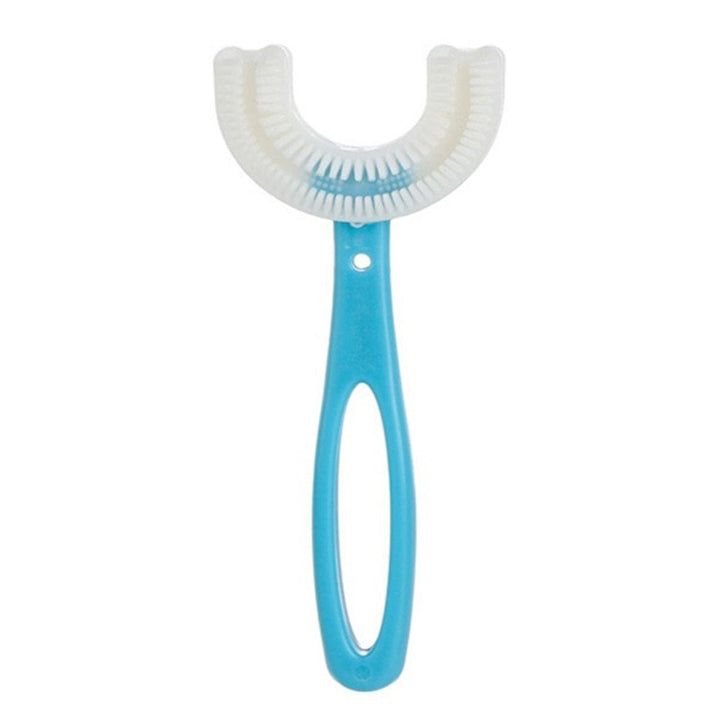 U-Shaped Kids' Toothbrush – Gentle 360° Cleaning for All Ages