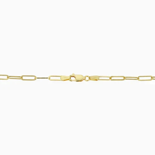 Elegant white gold link bracelet