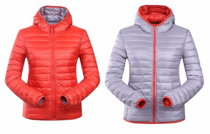 Women's Reversible Down Jacket for Spring 2026 – Aurora