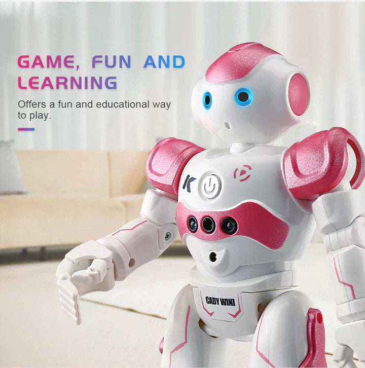 SmartCompanion Interactive Robot | Multilingual, Gesture-Responsive Technology for Children and Families