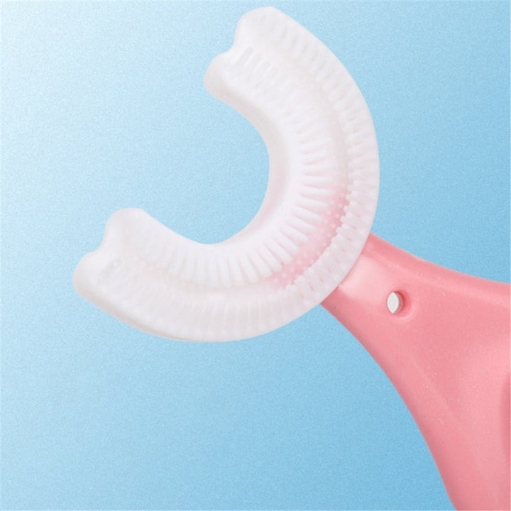 U-Shaped Kids' Toothbrush – Gentle 360° Cleaning for All Ages
