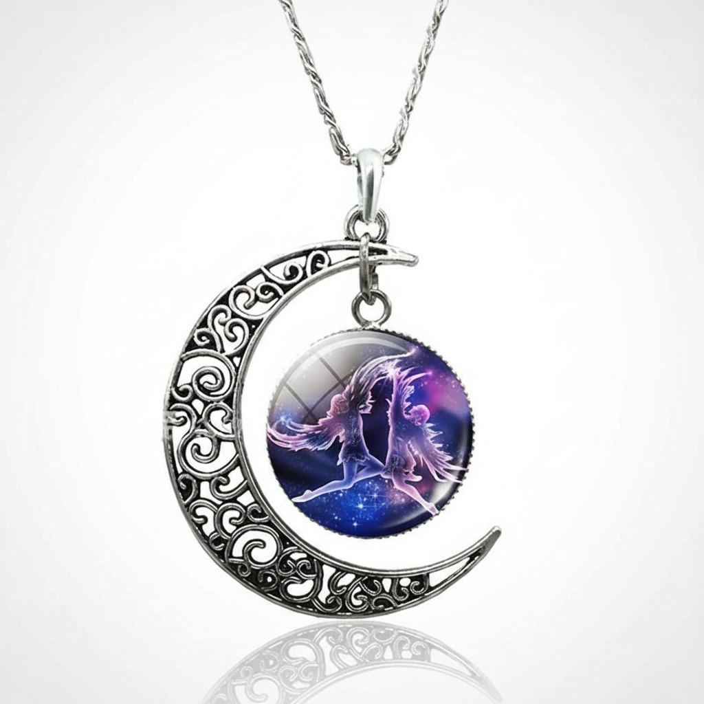 Moon Pendant Necklace - StarGleam