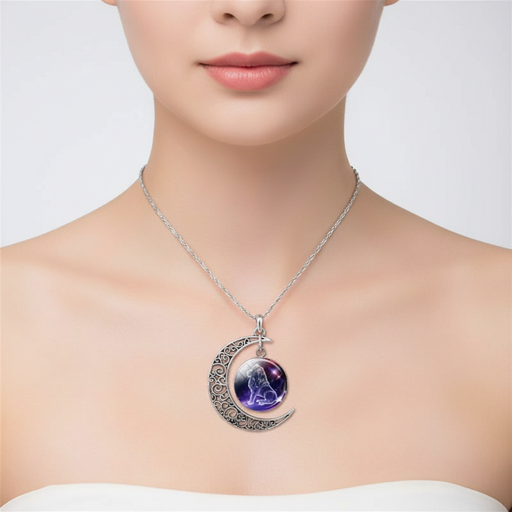 Moon Pendant Necklace - StarGleam