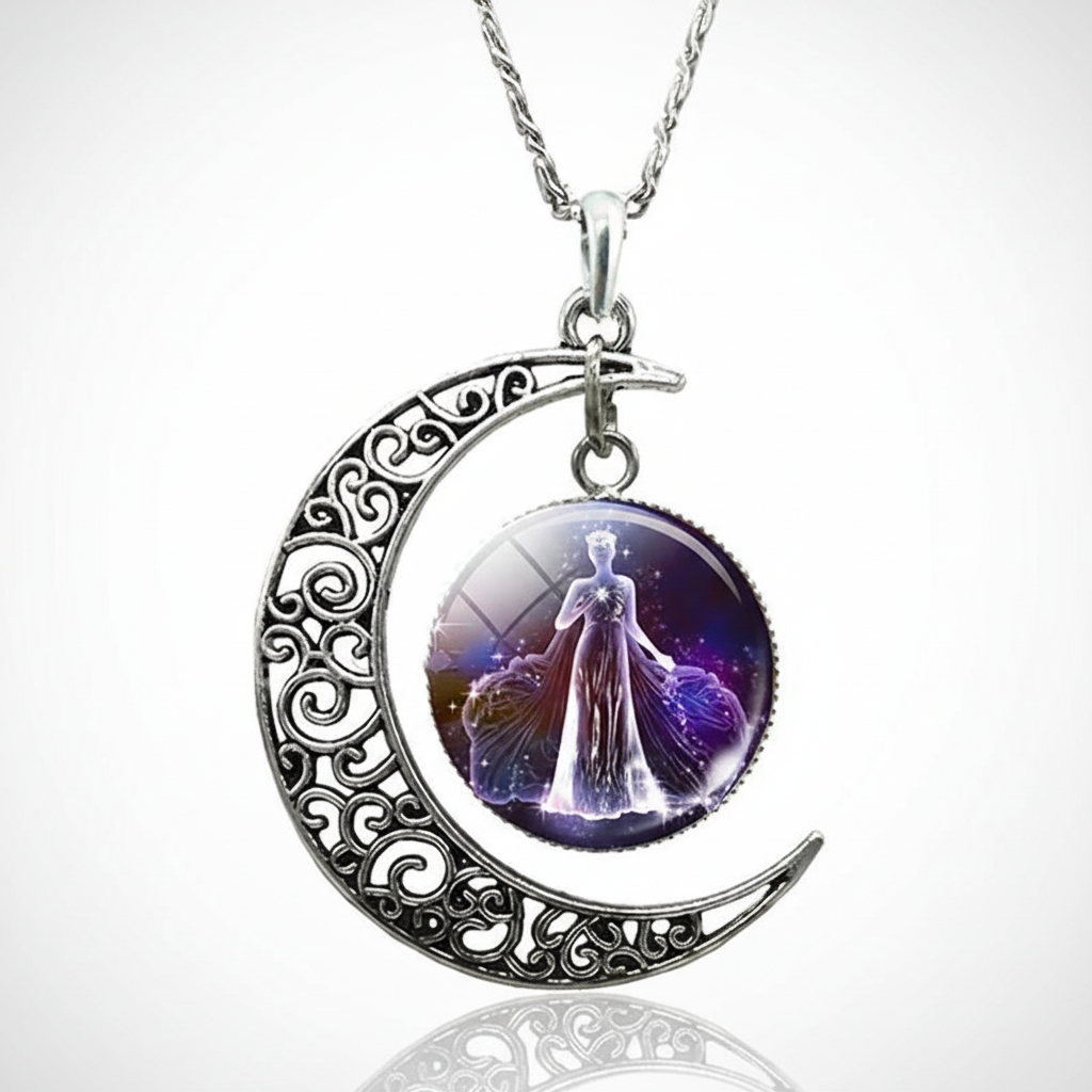 Moon Pendant Necklace - StarGleam