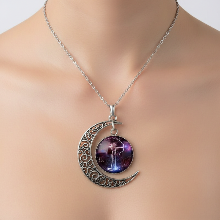 Moon Pendant Necklace - StarGleam