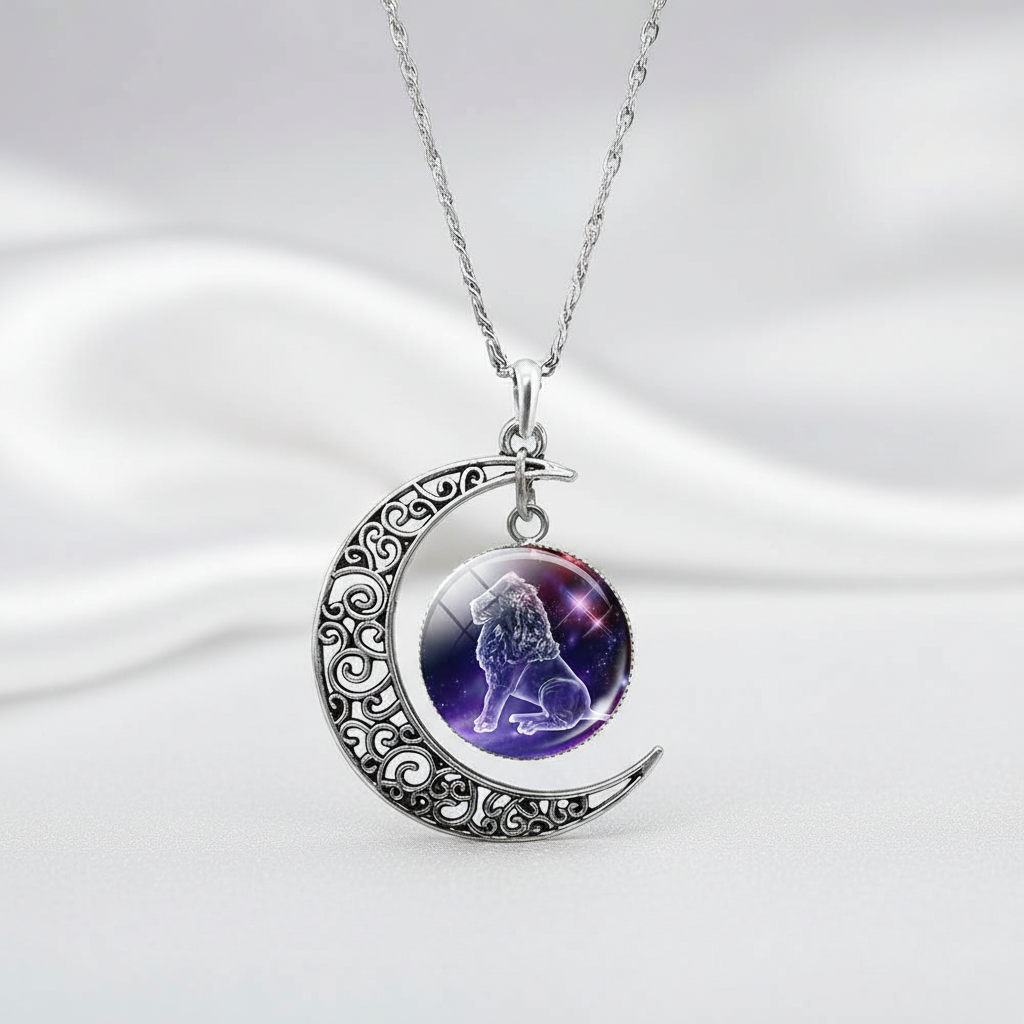 Moon Pendant Necklace - StarGleam