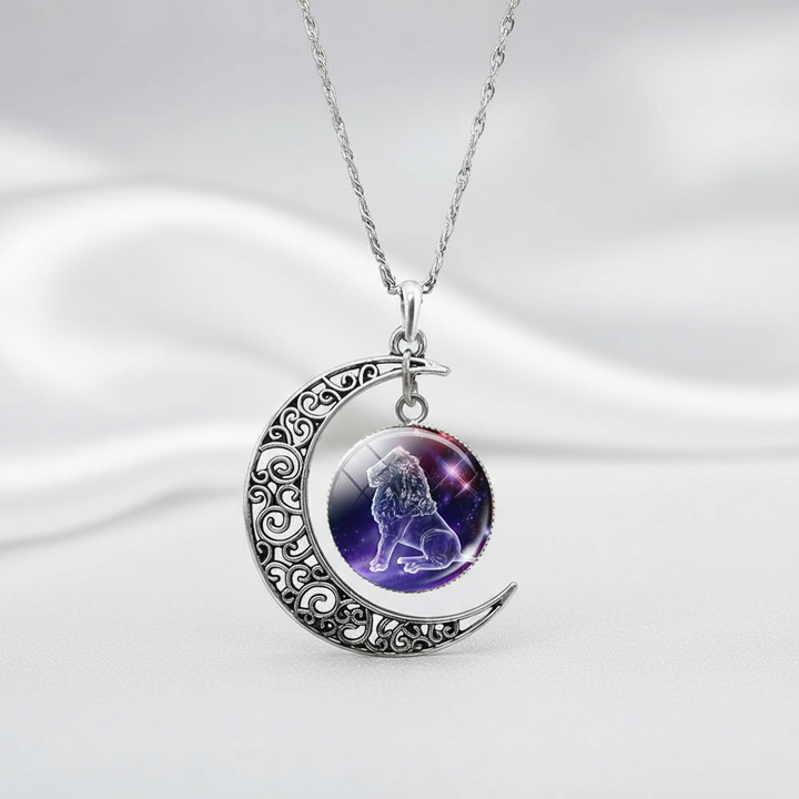 Moon Pendant Necklace - StarGleam