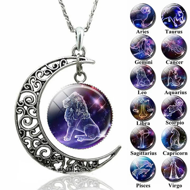 Moon Pendant Necklace - StarGleam