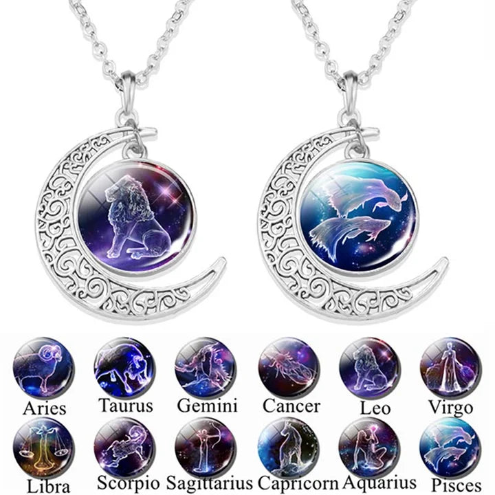 Moon Pendant Necklace - StarGleam