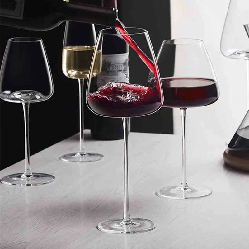 Handcrafted Crystal Wine Glasses for Special Occasions