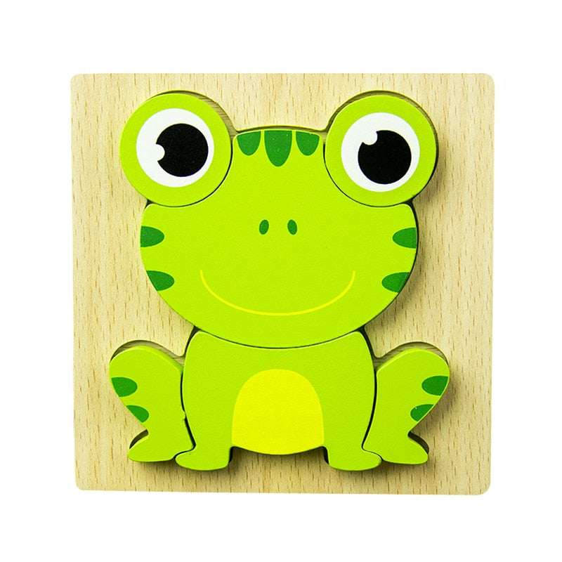 Wooden Montessori Puzzle – ColourJoy (Buy 1 Get 1 Free)