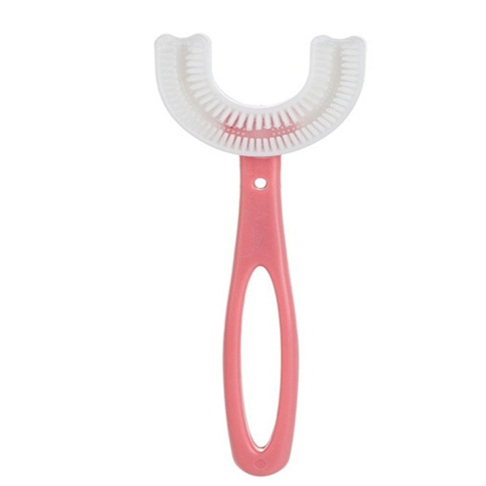 U-Shaped Kids' Toothbrush – Gentle 360° Cleaning for All Ages