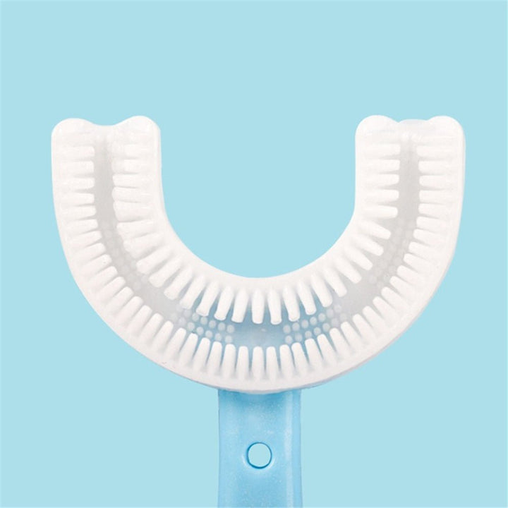 U-Shaped Kids' Toothbrush – Gentle 360° Cleaning for All Ages
