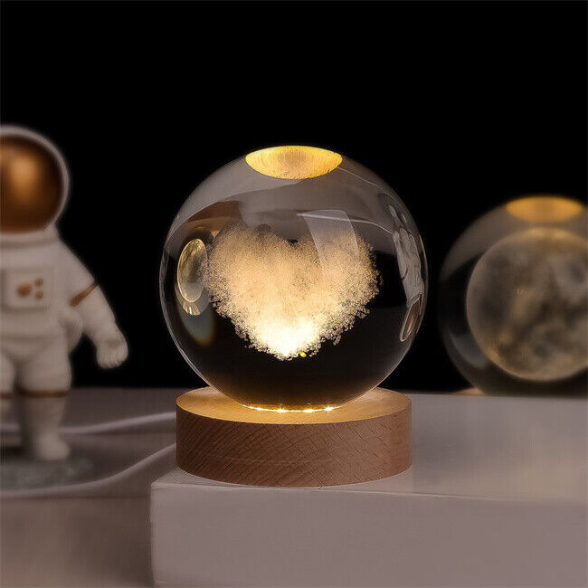 3D Celestial Planet Night Light USB Powered LED Lamp