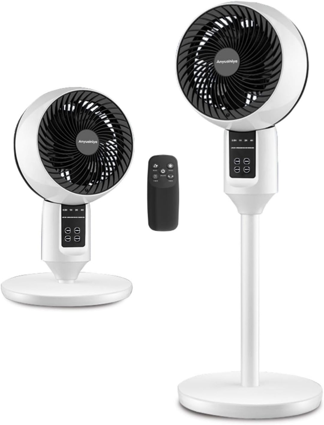 Height-Adjustable Modern Desk Fan - Luftis