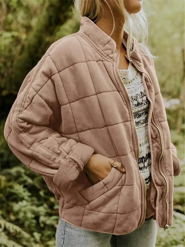 Oversized Lined Transitional Jacket - Eliza