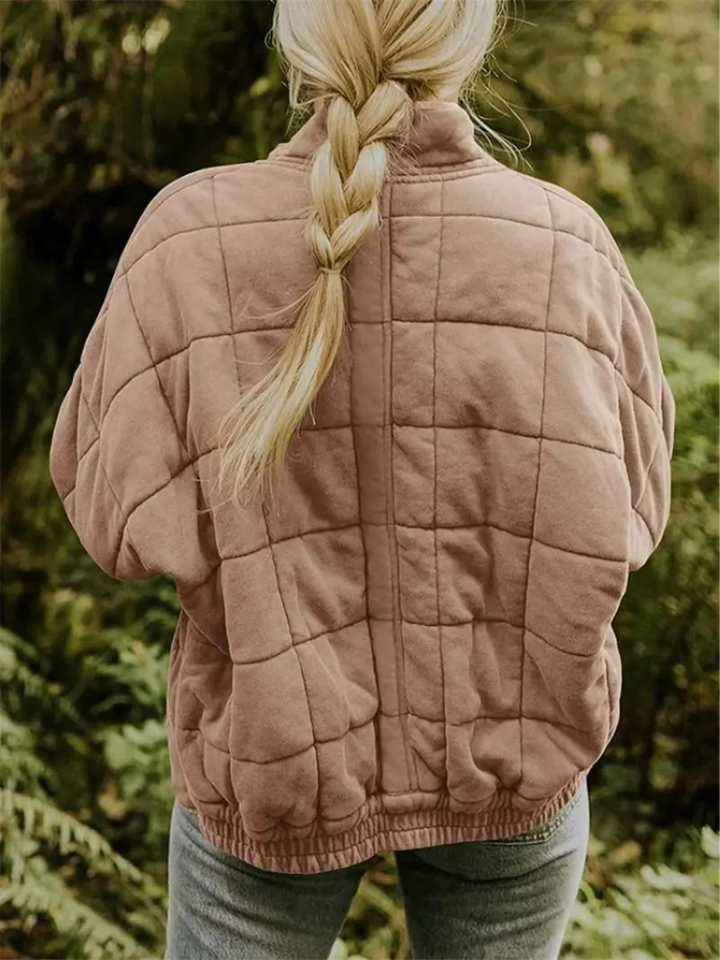 Oversized Lined Transitional Jacket - Eliza