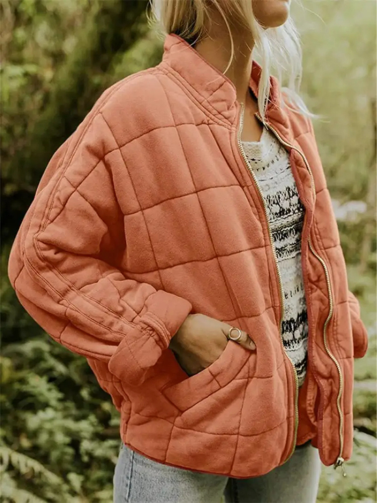 Oversized Lined Transitional Jacket - Eliza