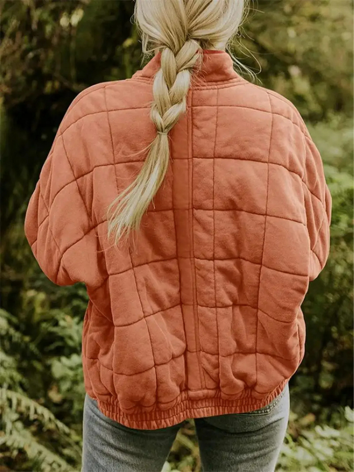 Oversized Lined Transitional Jacket - Eliza