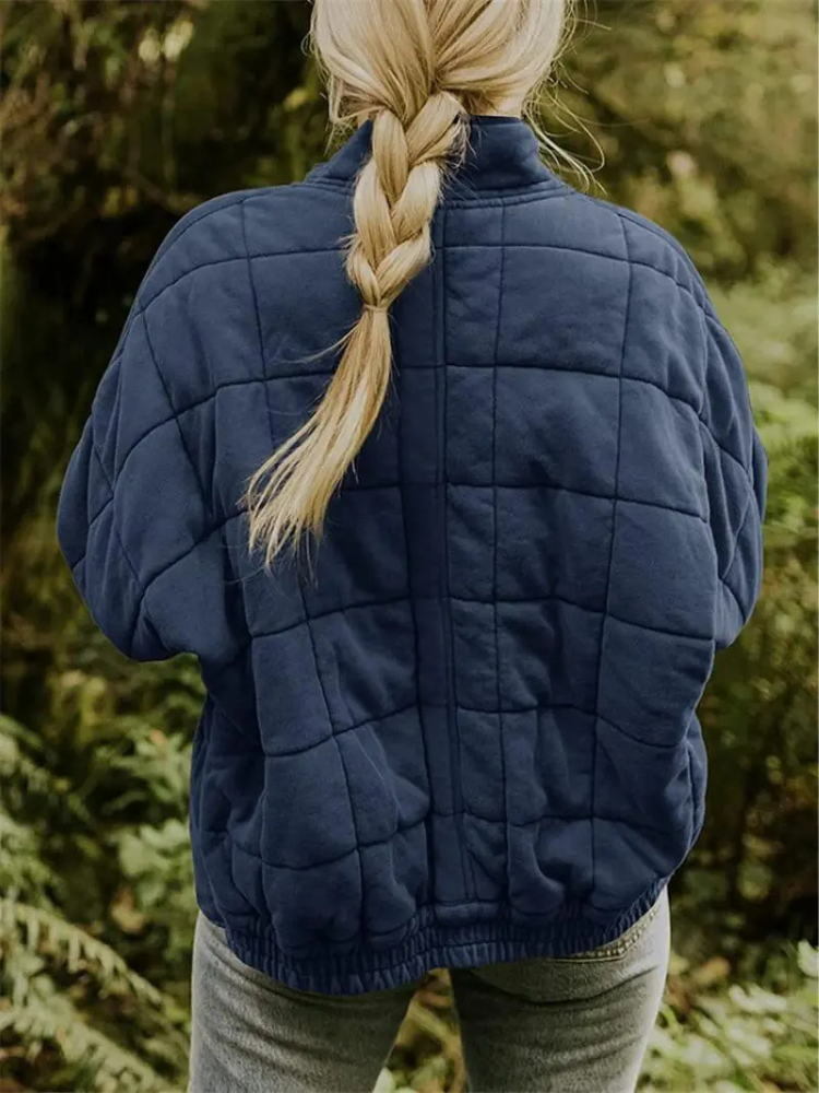 Oversized Lined Transitional Jacket - Eliza