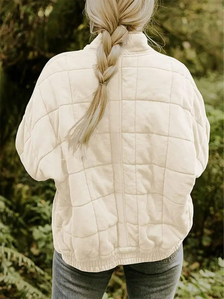 Oversized Lined Transitional Jacket - Eliza