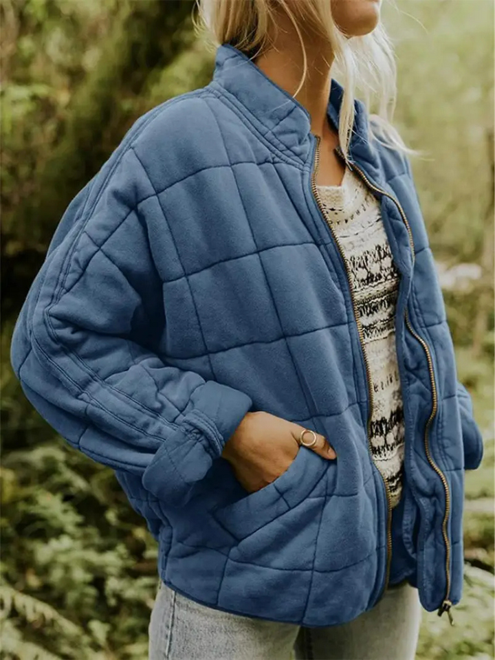 Oversized Lined Transitional Jacket - Eliza