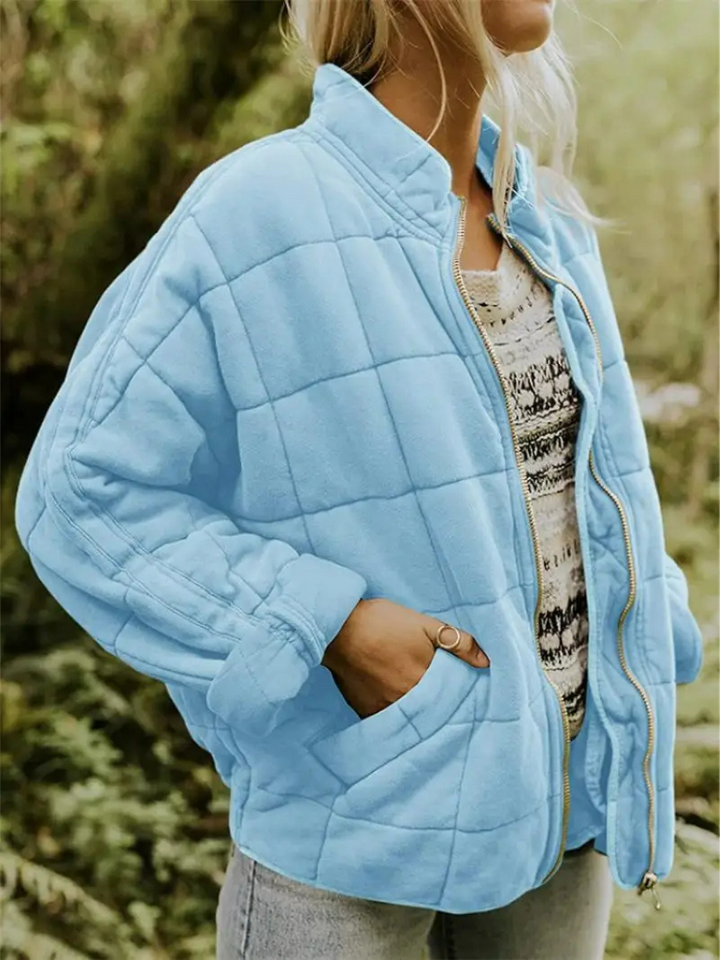 Oversized Lined Transitional Jacket - Eliza