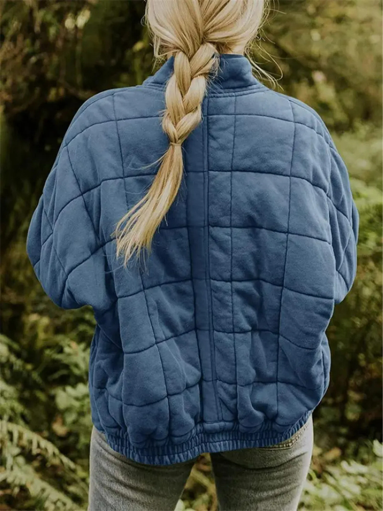 Oversized Lined Transitional Jacket - Eliza