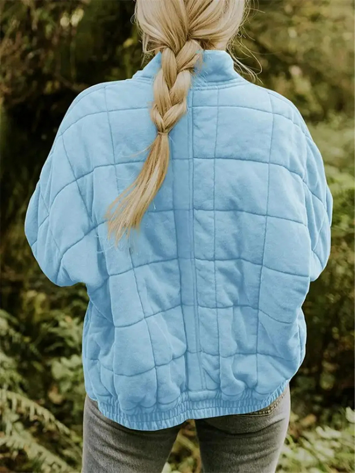 Oversized Lined Transitional Jacket - Eliza