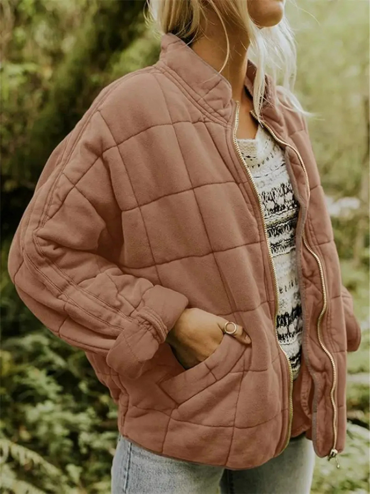 Oversized Lined Transitional Jacket - Eliza