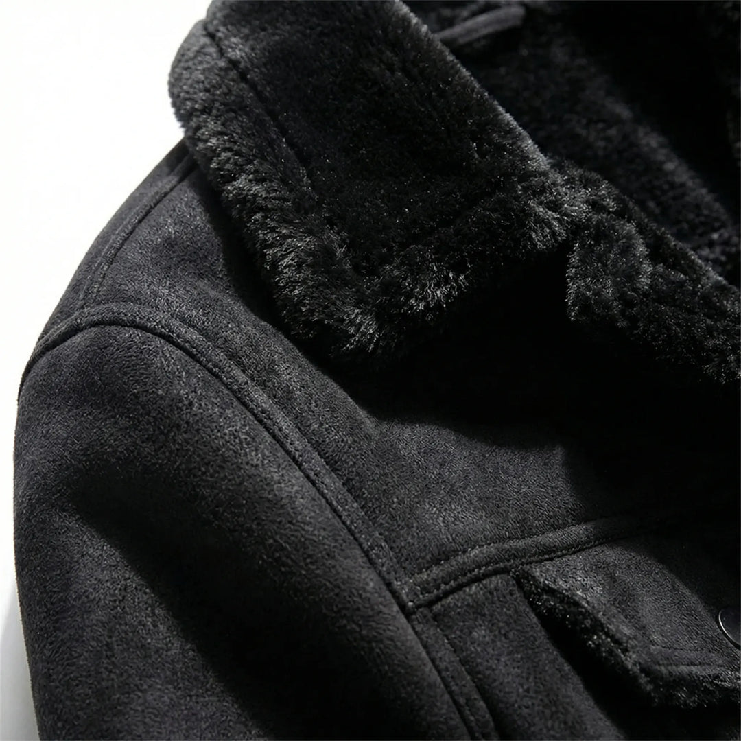 Men's Classic-Style Biker Jacket - Mio
