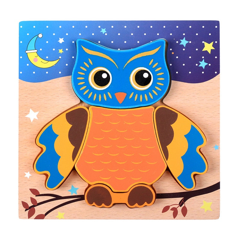 Wooden Montessori Puzzle – ColourJoy (Buy 1 Get 1 Free)