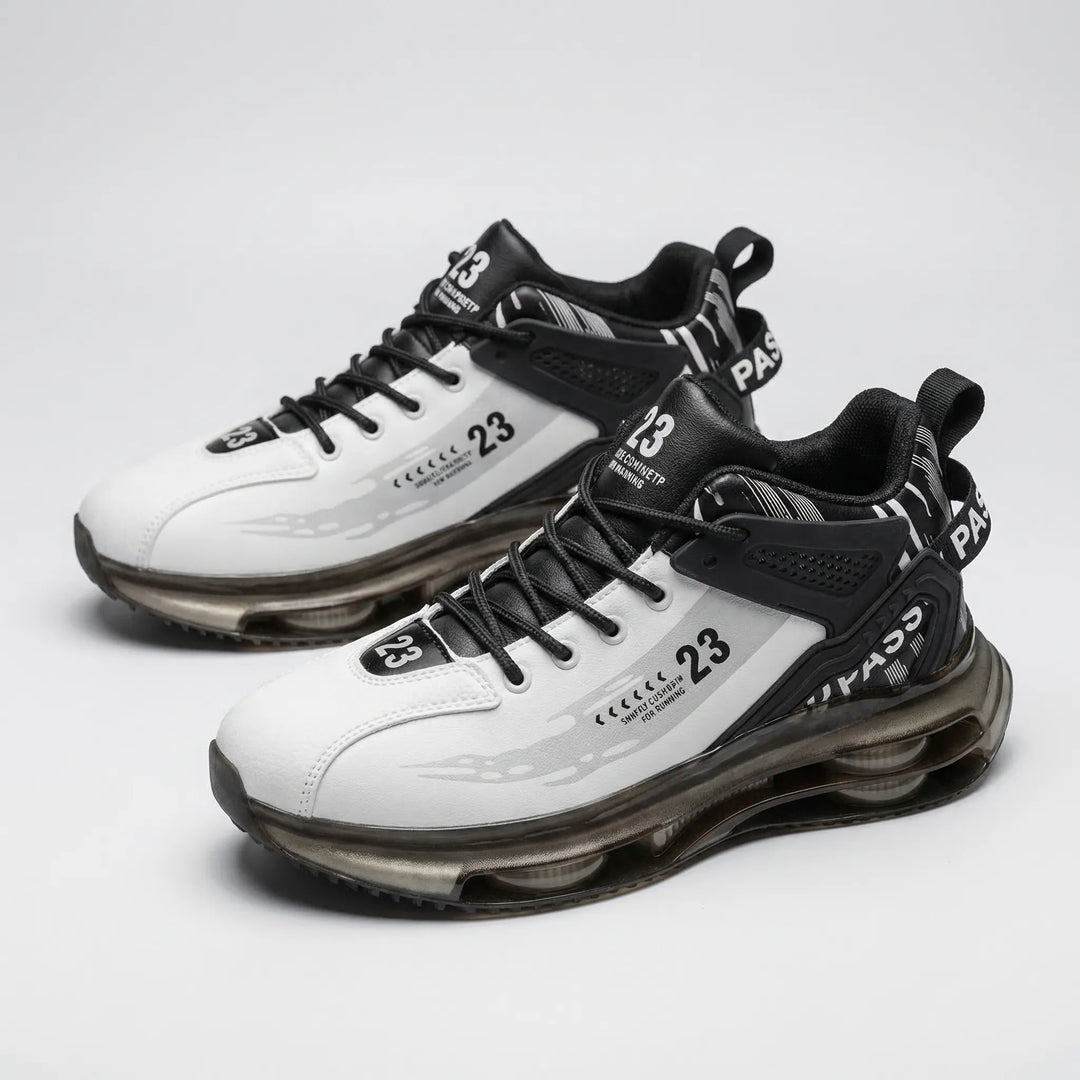 Ankle-high lace-up trainer - Carlos