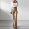 High-Waisted Flared Trousers - Annika