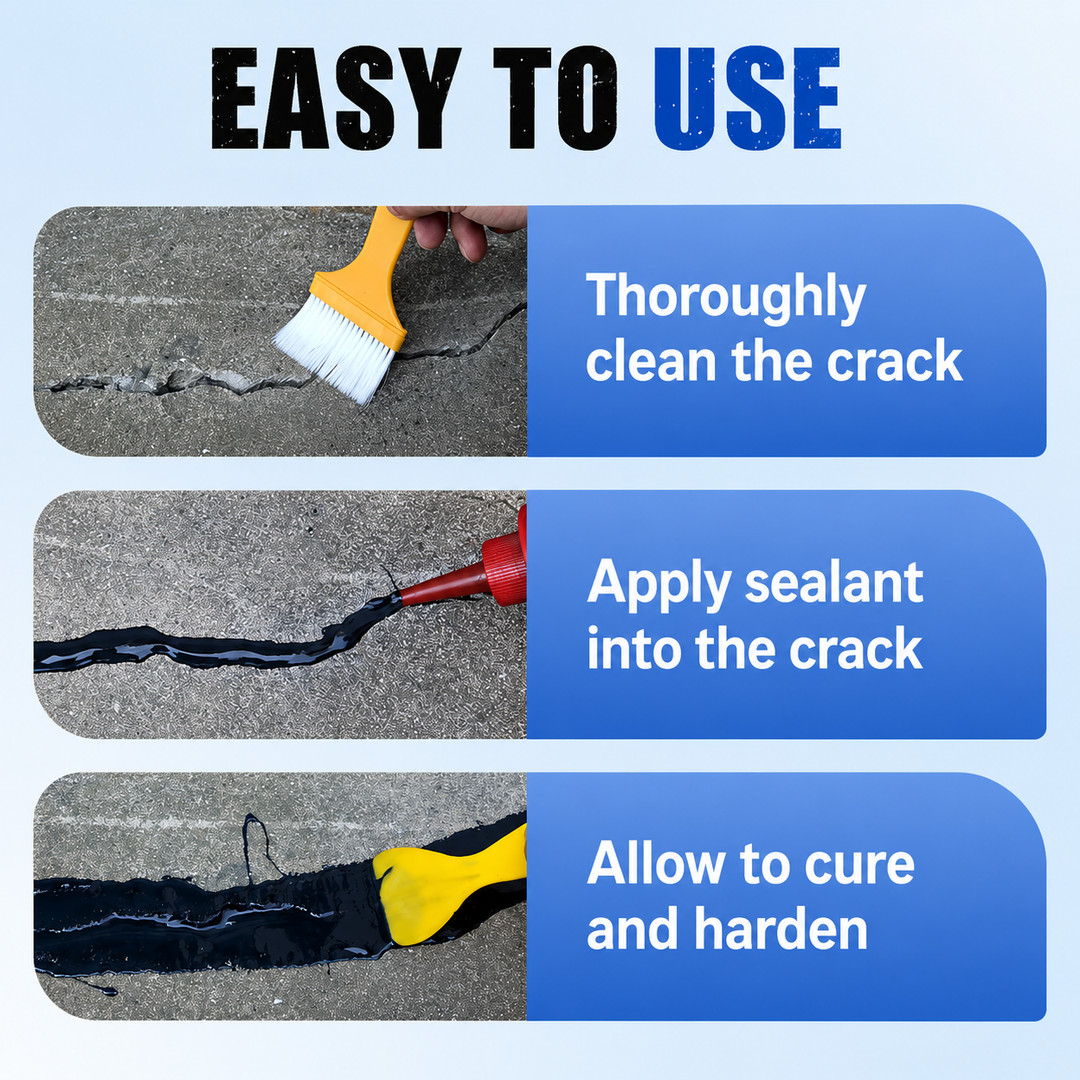 High-Performance Concrete Crack Sealant | Waterproof & Weather-Resistant