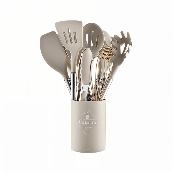 12-Piece Silicone Kitchen Utensil Set – Culinara Pro