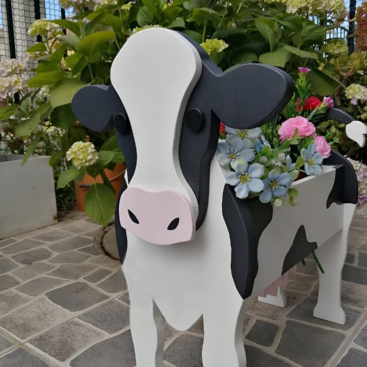 Animal Theme Pot - Fantasy Cow Pot - Adorable Animal-Themed Plant Pots
