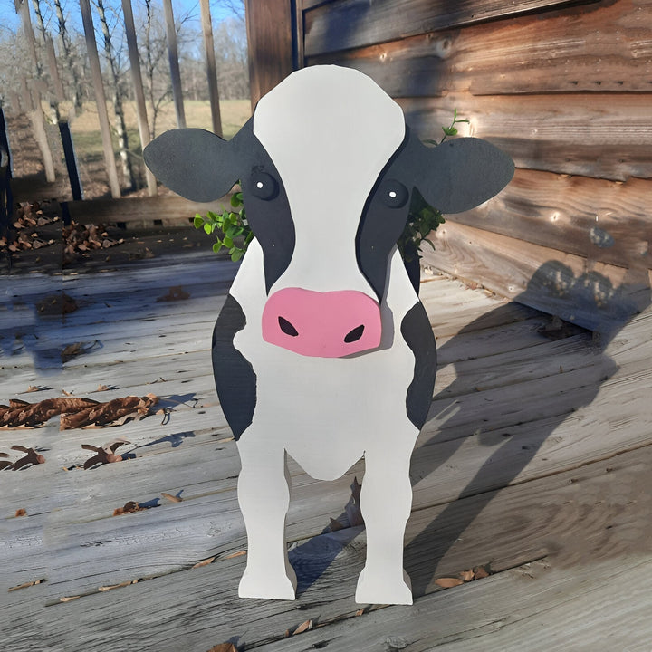 Animal Theme Pot - Fantasy Cow Pot - Adorable Animal-Themed Plant Pots