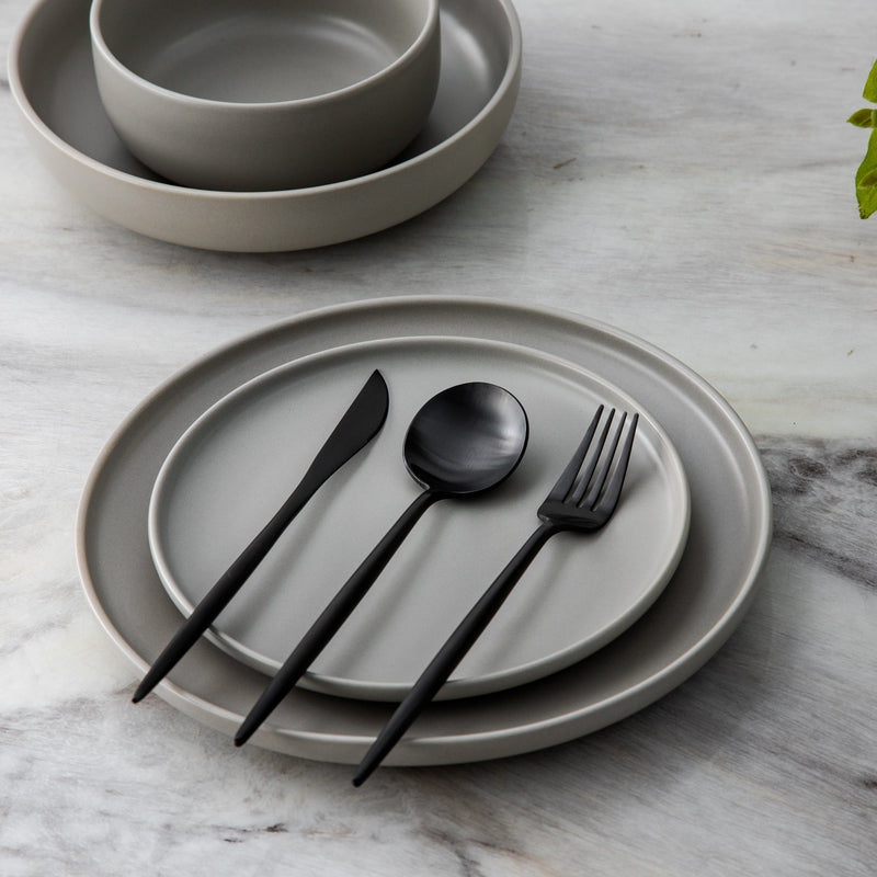 Luxe Stainless Steel Cutlery Set – Gold Design | 24 Pieces / 48 Pieces