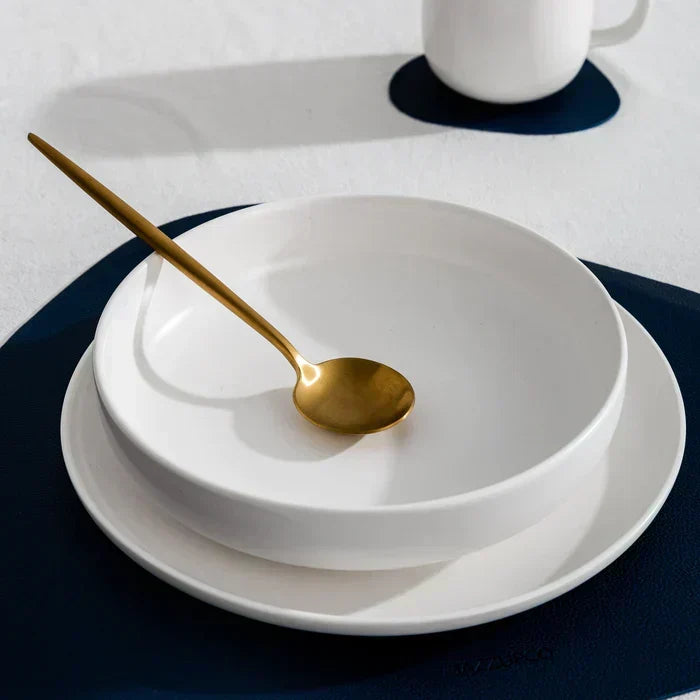 Luxe Stainless Steel Cutlery Set – Gold Design | 24 Pieces / 48 Pieces