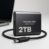 2TB External SSD for Fast File Storage & Transfer