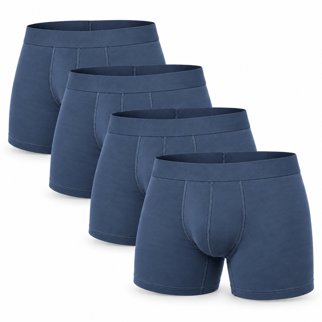 Soft Modal Boxer Briefs, Longer Leg, Non-Riding-Up Underwear
