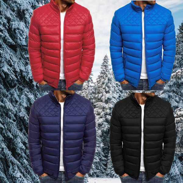 Water-Repellent and Windproof Quilted Men's Jacket - Logan