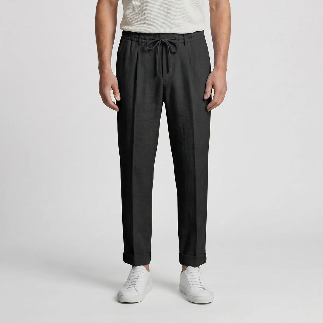 Kynox - Drawstring Casual Trousers