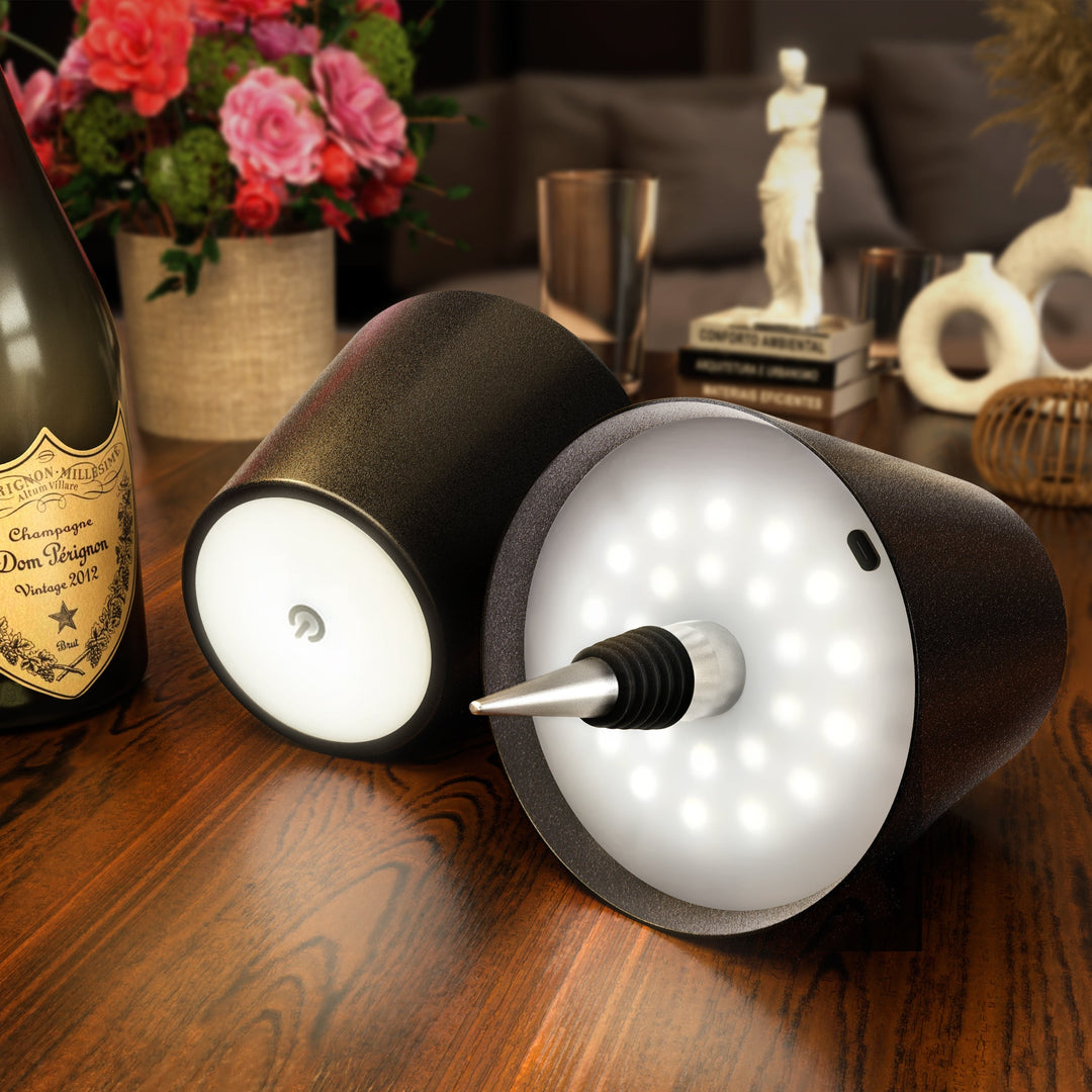 PrestigeBeam BottleLamp | Versatile LED Bottle Lighting – Eco-Friendly and Portable