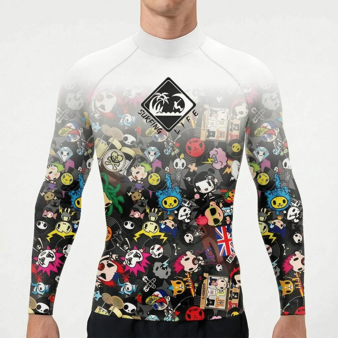 Long-Sleeve Swim Shirt – Brexion