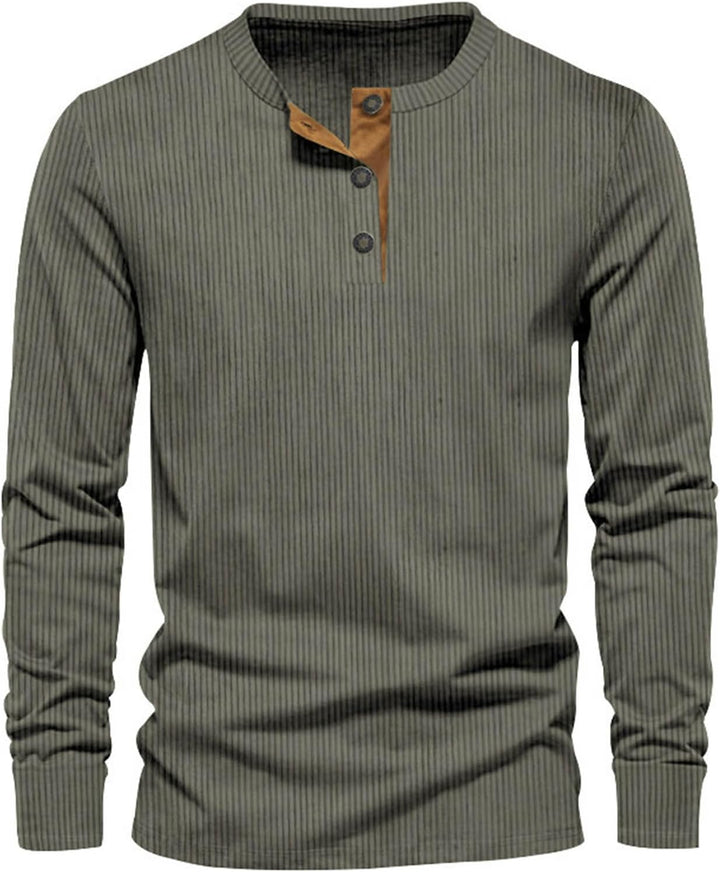 Men's Long-Sleeve T-Shirt | Simple Basic for Everyday Comfort