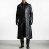 Long Leather Coat - Anton