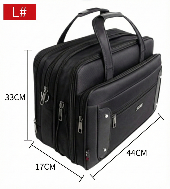 Men's Canvas Laptop and Business Bag