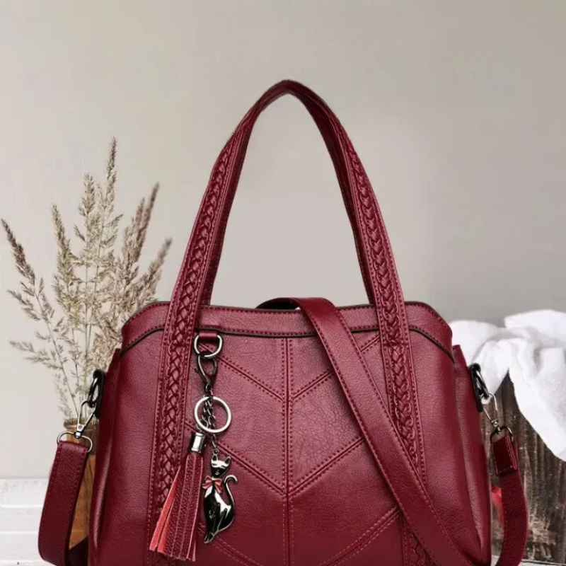 Leather Handbag | Spacious and Well-Organised Tote for Women